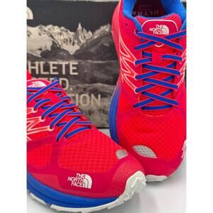 The North Face Ultra Cardiac Women’s Trail Run Shoes Rocket Red Sz 7 NIB OG Box